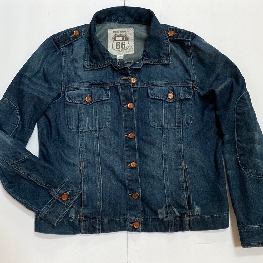 Route 66 Denim Jacket